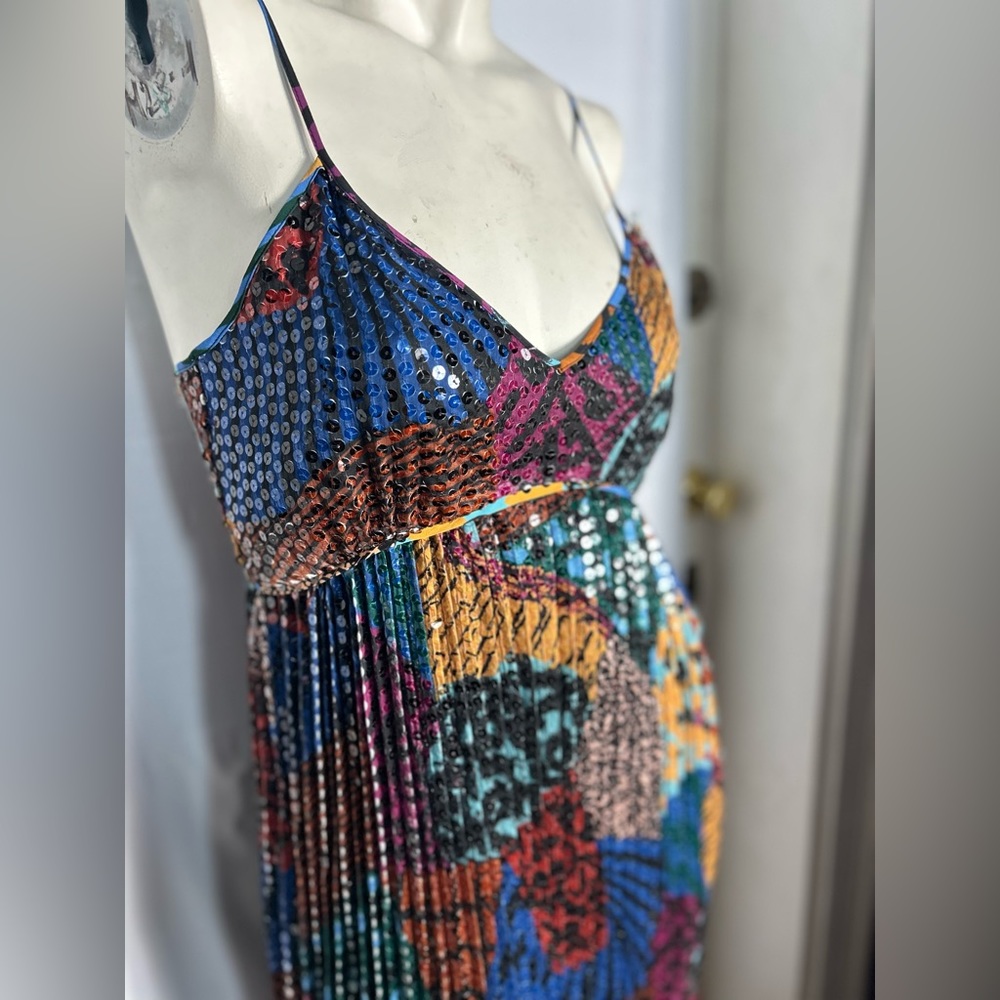 M Missoni Collection Patchwork Sequin Column Gown… - image 6